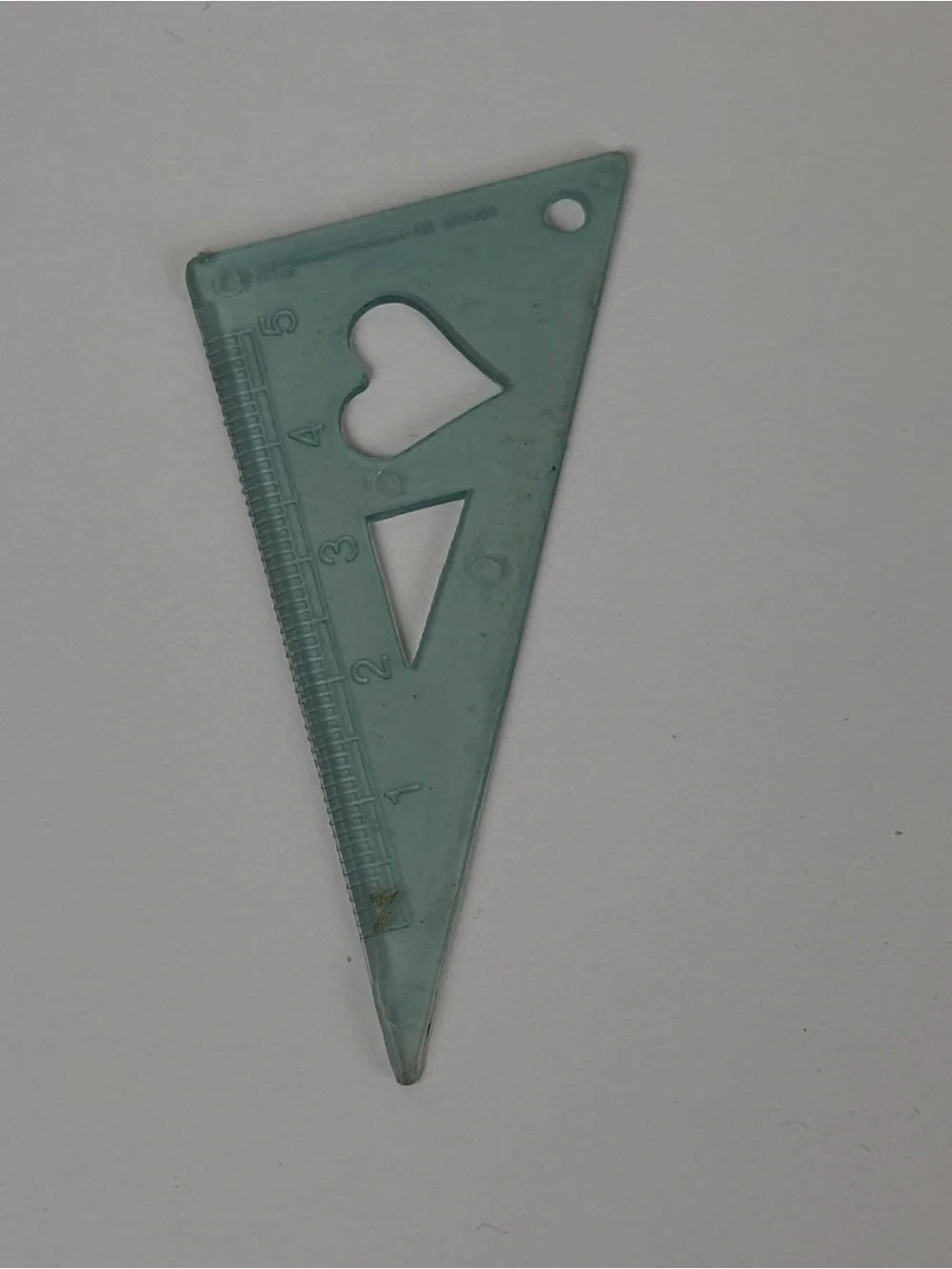 VTG Letters and Number  shapes Stencil lot of 5